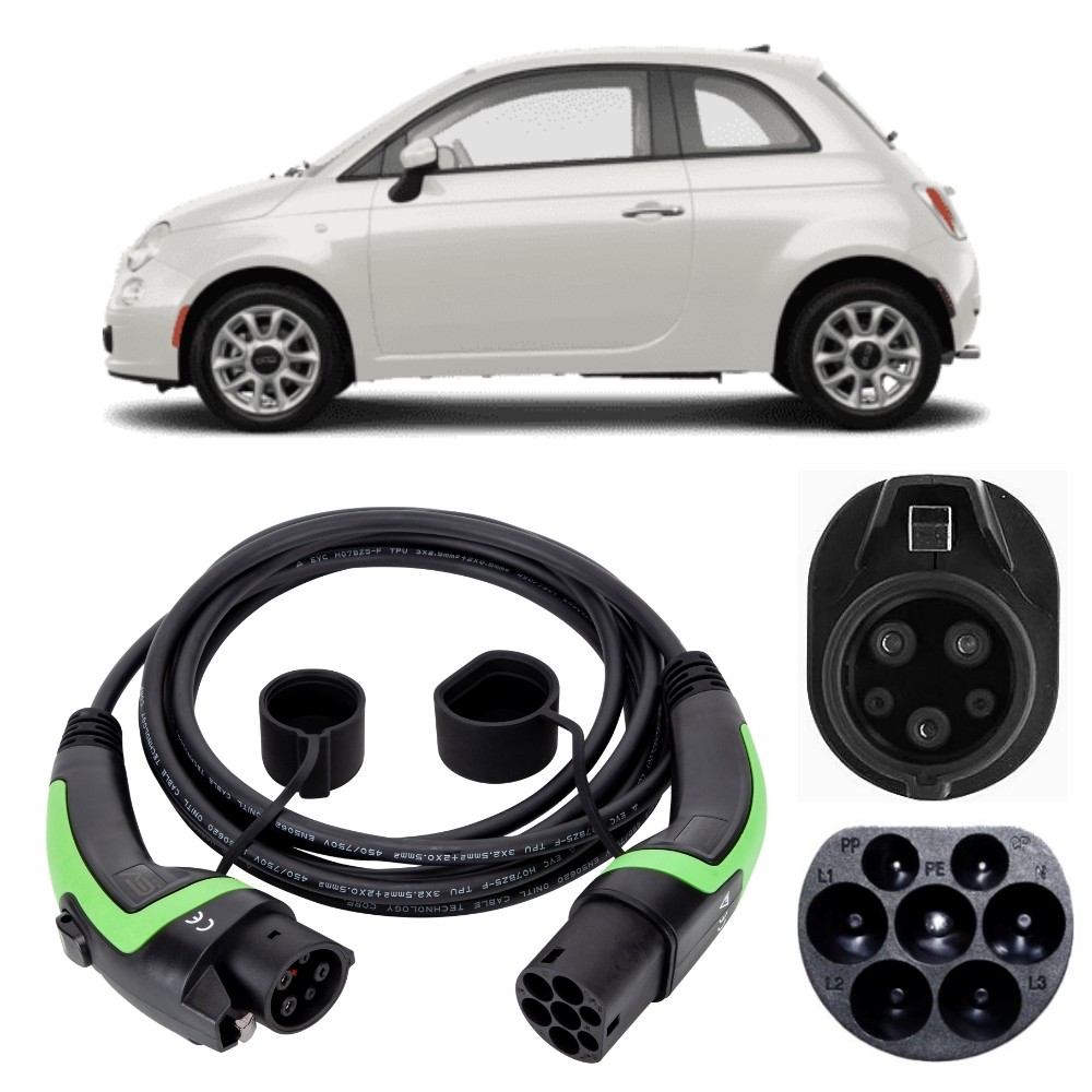Fiat 500e Charging Cable