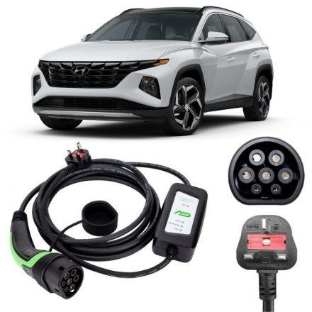 Hyundai Tucson Charging Cable - Type 2 to 3 Pin